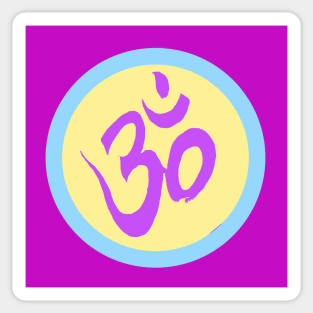 Spiritual Awakening OM Yoga Meditation Sticker